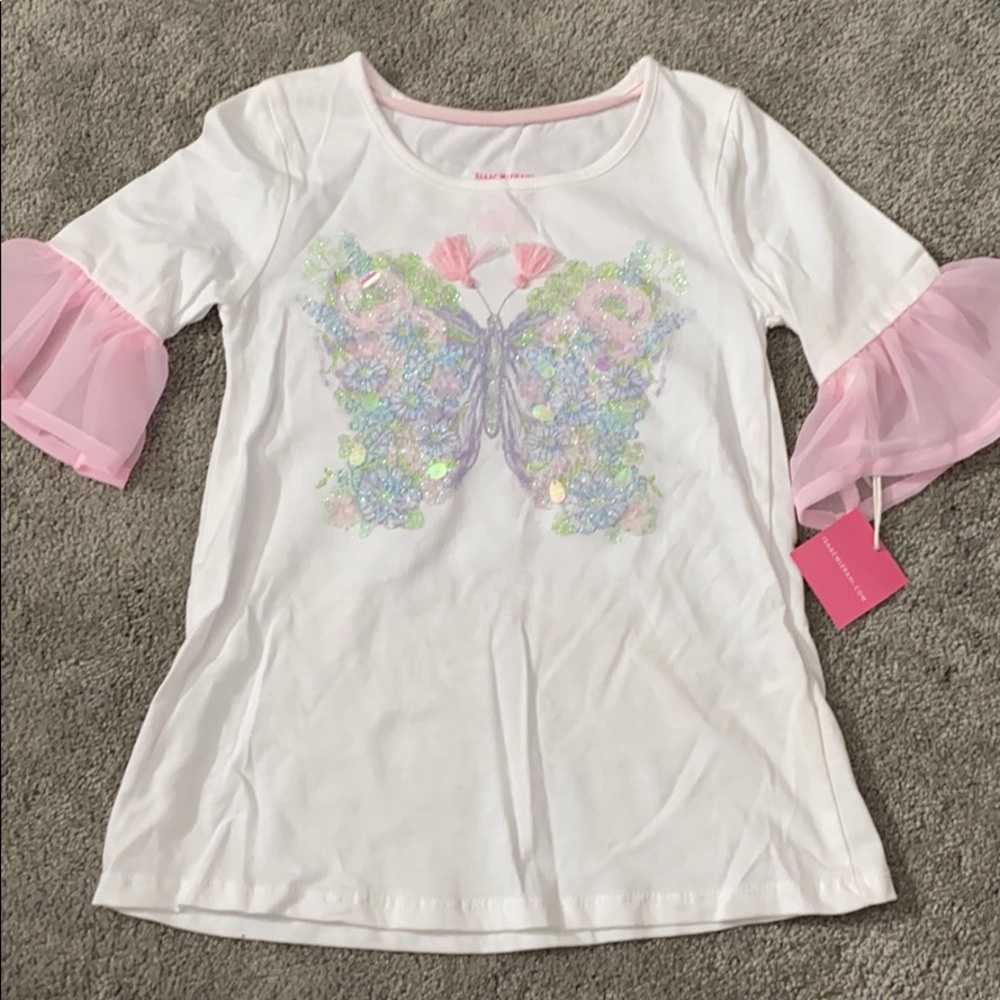 NWT Girls Isaac Mizrahi shirt size 5/6